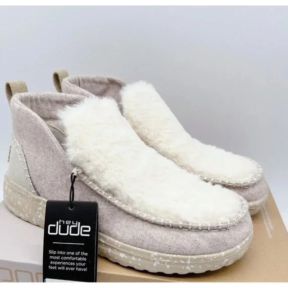 Hey Dude Shoes Hey Dude Denny Womens Slipon Shoe Ankle Boot